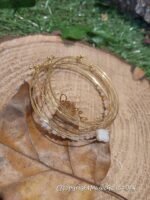 Bracelet semainier love quartz rose en acier inoxydable