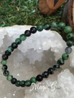 Bracelet rubis zoïsite - 6 mm – Image 4