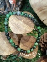 Bracelet rubis zoïsite - 6 mm – Image 3