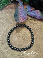 Bracelet hématite - 6 mm – Image 4