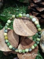 Bracelet chrysoprase citron - 6 mm – Image 3