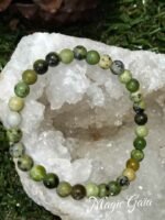 Bracelet chrysoprase citron - 6 mm – Image 4