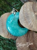 Pendentif lune amazonite – Image 6