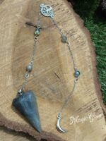 Pendule labradorite arc en ciel créée par magic gaïa – Image 6