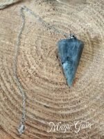 Pendule labradorite arc en ciel créée par magic gaïa – Image 5