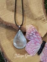 Pendentif célestine goutte