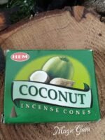Encens noix de coco cônes – Image 3
