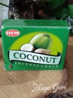 Encens noix de coco cônes – Image 5
