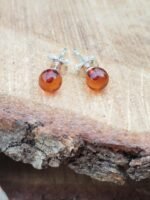 Boucles d'oreilles ambre argent 925 – Image 6
