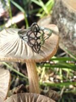 Bague noeud de sorcière en acier inoxydable – Image 5