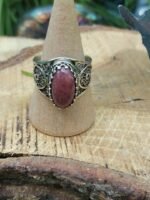 Bague rhodonite en filigrane argent 925 – Image 3