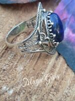 Bague lapis - lazuli argent 925 – Image 2