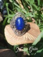 Bague lapis - lazuli argent 925 – Image 5