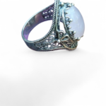 Bague quartz rose argent 925 – Image 5