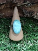 Bague larimar argent 925 réglable – Image 2