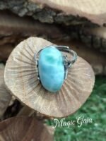 Bague larimar argent 925 réglable