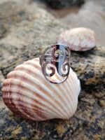 Bague triskell réglable en acier inoxydable – Image 6