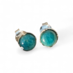 Boucles d’oreilles apatite en argent 925 – Image 2