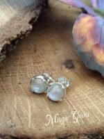 Boucles d'oreilles péristérite