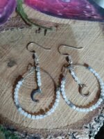 Boucles d'oreilles pierre de lune créée par magic magic gaïa – Image 5
