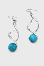 Boucle d'oreilles apatite - 10 mm – Image 2