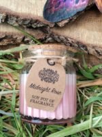 Bougie parfumée rose de minuit cire de soja – Image 4