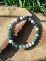 Bracelet agate arbre - 6 mm – Image 5