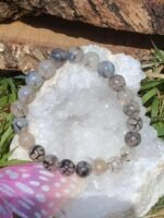 Bracelet agate veine de dragon - 8 mm