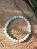 Bracelet amazonite multicolore - 6 mm – Image 6