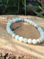 Bracelet amazonite multicolore - 6 mm – Image 5