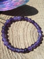 Bracelet améthyste - 6 mm – Image 4