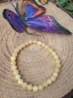 Bracelet calcite jaune - 6 mm – Image 5