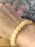 Bracelet calcite jaune - 6 mm – Image 4