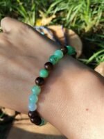 Bracelet chrysoprase
