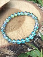Bracelet aqua aura - 6 mm – Image 6