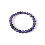 Bracelet améthyste - 6 mm – Image 2