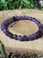 Bracelet améthyste - 6 mm – Image 3