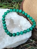 Bracelet malachite - 6 mm – Image 4