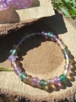 Bracelet fluorite multicolore – Image 3