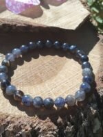 Bracelet iolite ou cordiérite