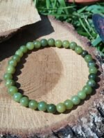 Bracelet jade du canada - 6 mm