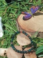 Bracelet jaspe héliotrope - 6 mm – Image 4