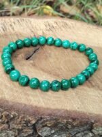 Bracelet malachite - 6 mm – Image 3