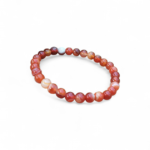 Bracelet cornaline - 6 mm – Image 2