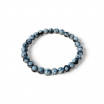Bracelet obsidienne neige - 6 mm – Image 2