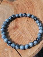 Bracelet obsidienne neige - 6 mm – Image 6