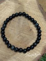 Bracelet obsidienne œil céleste - 6 mm – Image 3