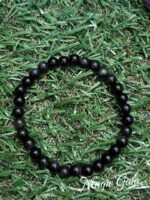 Bracelet obsidienne œil céleste - 6 mm – Image 4