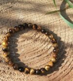 Bracelet oeil de tigre - 6 mm – Image 4