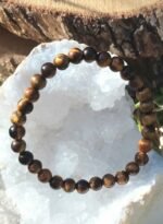 Bracelet oeil de tigre - 6 mm – Image 3